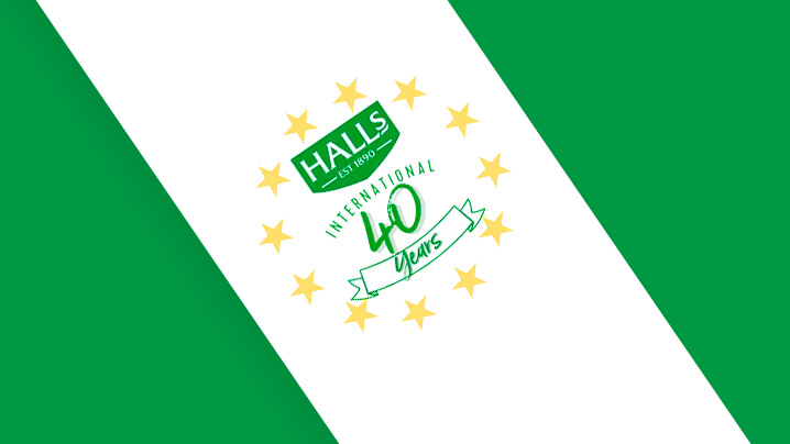 halls fete ses 40 ans à l'international