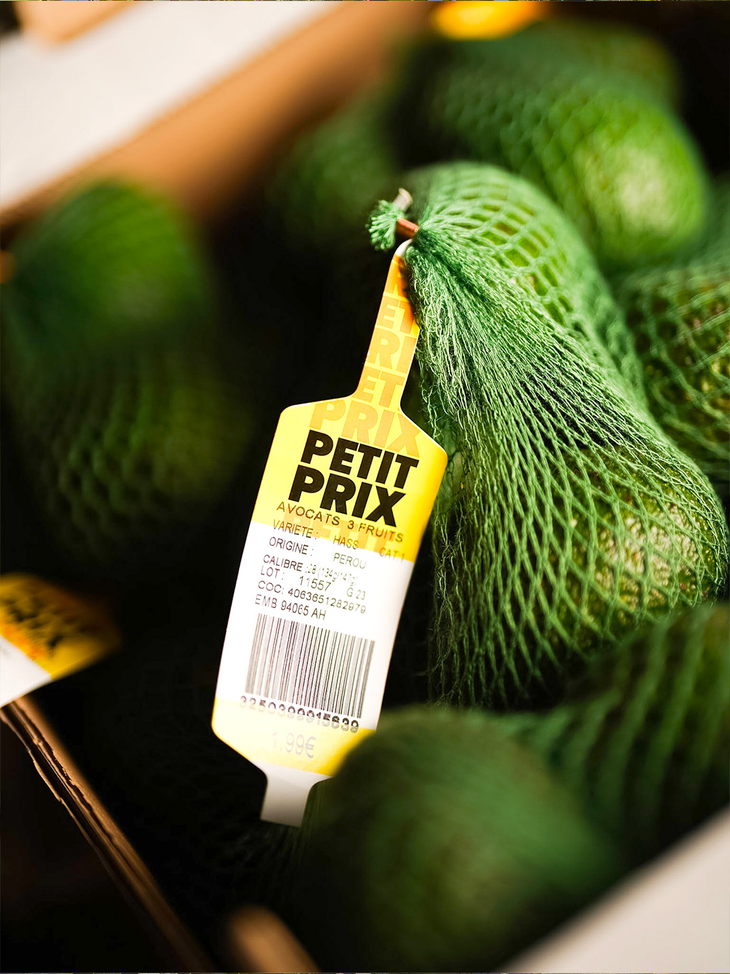 Filet 
avocats & fruits exotiques bio