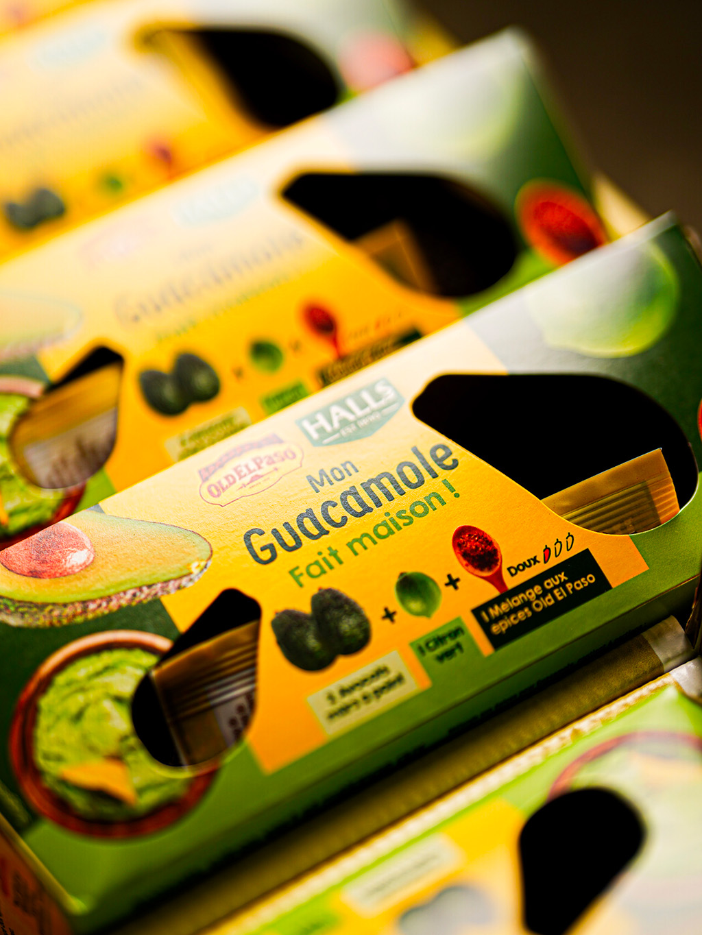 kit guacamole - avocat mur à point halls OldelPaso
