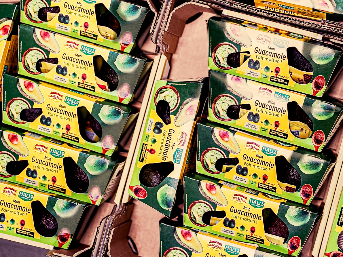 Old El Paso X Halls - kit guacamole maison avocat frais
